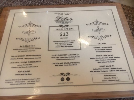 Menu photo 8 Lillie's Victorian Establishment New York, NY Menu photo 8 Lillie's Victorian Establishment New York, NY