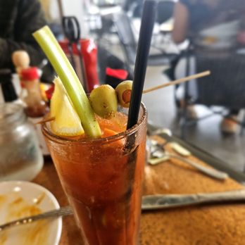 Another Broken Egg Cafe - Bomb! Bloody Mary - Breakfast & Brunch Near Me - Burbank, California