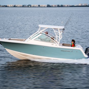 Boater's Landing - The Sailfish 245 DC, a Dual Console that gives the family a lot of comfortable seating and a great fishing platform. - Boat Dealers Near Me - Fort Myers, Florida