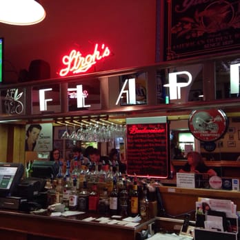 Flappers Bar & Grille - Sorry the menu was already gone! How about the bar back instead - New American Near Me - Mount Vernon, Ohio Flappers Bar & Grille - Sorry the menu was already gone! How about the bar back instead - New American Near Me - Mount Vernon, Ohio