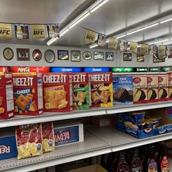 Village Market - The Cheez-it display continues.