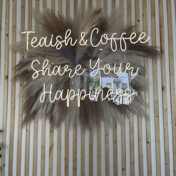 Teaish & Coffee - Missed opportunity to take an aesthetic photo with our drinks but look how cute this is - Coffee & Tea Near Me - Buena Park, California