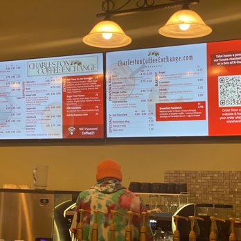 Charleston Coffee Exchange - Menu - Coffee & Tea Near Me - Charleston, South Carolina