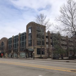The view of the garage from 2nd Street. (It's to the left of the Downtown YMCA)