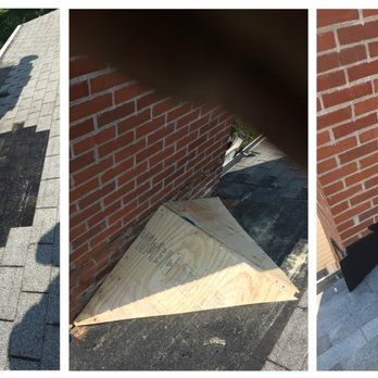 Fusion Exteriors - Roof chimney flashing with saddle build in Mount Prospect - Roofing Near Me - Prospect Heights, Illinois