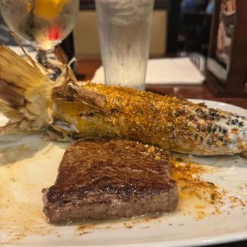 LongHorn Steakhouse - Is this a filet mignon?  No!  Server told me that is how they cut their filet mignon. - American Near Me - Rockford, Illinois