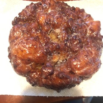 D'oh! Nuts - Apple fritter large size they also have mini apple fritters as well - Donuts Near Me - Plano, Texas D'oh! Nuts - Apple fritter large size they also have mini apple fritters as well - Donuts Near Me - Plano, Texas