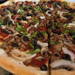 Large "Major" pizza.