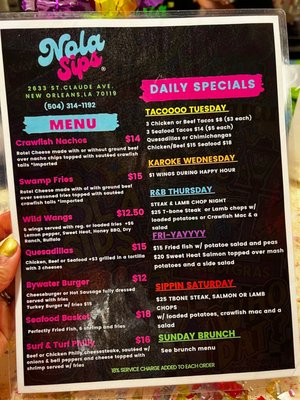 NOLASIPS Snobar & Bistro by null