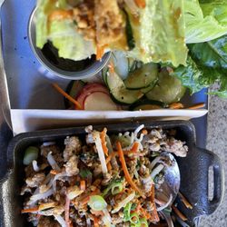 Lazy Dog Restaurant & Bar - Delicious Chicken Lettuce Wraps