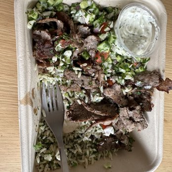 Ela Greek Eats - Shaved ground Beef Bowl - Greek Near Me - Venice, California Ela Greek Eats - Shaved ground Beef Bowl - Greek Near Me - Venice, California