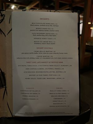Menu photo 8 PABU Izakaya San Francisco, CA Menu photo 8 PABU Izakaya San Francisco, CA