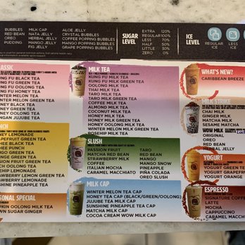 Kung Fu Tea - Kung Fu Tea Menu - Bubble Tea Near Me - Grand Rapids, Michigan