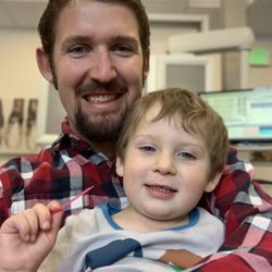 Drew Family Dentistry - My 2 year old is a happy camper! Staff did a great job helping him be comfortable, compliant, and happy.