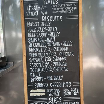 Briscuits - Menu - Barbeque Near Me - Austin, Texas