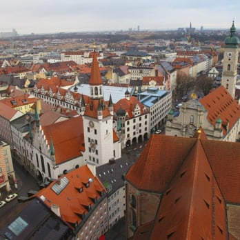 St. Peter - View from the tower - Landmarks & Historical Buildings Near Me - Munich, BY St. Peter - View from the tower - Landmarks & Historical Buildings Near Me - Munich, BY