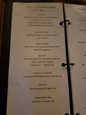 Menu photo 7 Taps at the Guardhouse Port Townsend, WA Menu photo 7 Taps at the Guardhouse Port Townsend, WA