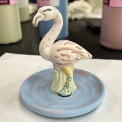 Firehouse Pottery - Flamazing Flamingo.