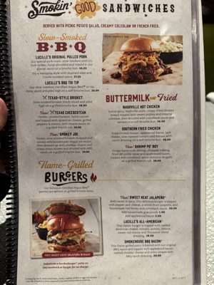 Menu photo 1 Lucille's Smokehouse Bar-B-Que Temecula, CA Menu photo 1 Lucille's Smokehouse Bar-B-Que Temecula, CA