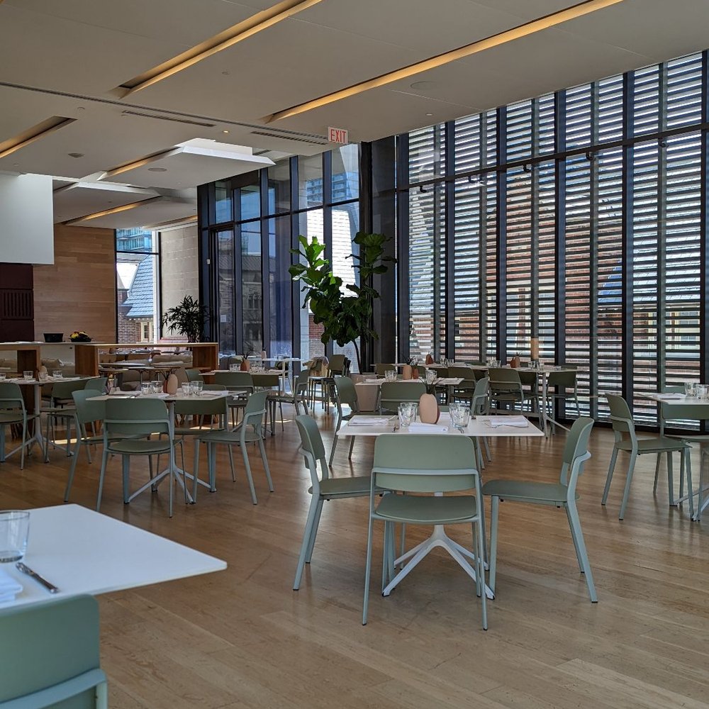 Clay Restaurant - tables and chairs in a restaurant - Canadian (New) Near Me - Toronto, Ontario