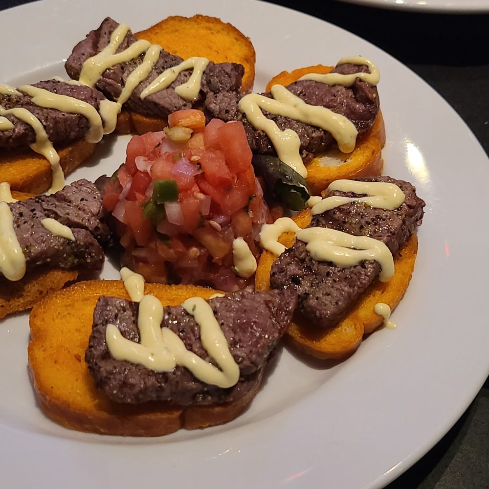 Steve Fields - Beef Crostinis - Steakhouses Near Me - Plano, Texas Steve Fields - Beef Crostinis - Steakhouses Near Me - Plano, Texas