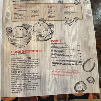 Rusty Rooster Southern Breakfast  - Menu Feb 2026 - Breakfast & Brunch Near Me - Mount Airy, North Carolina