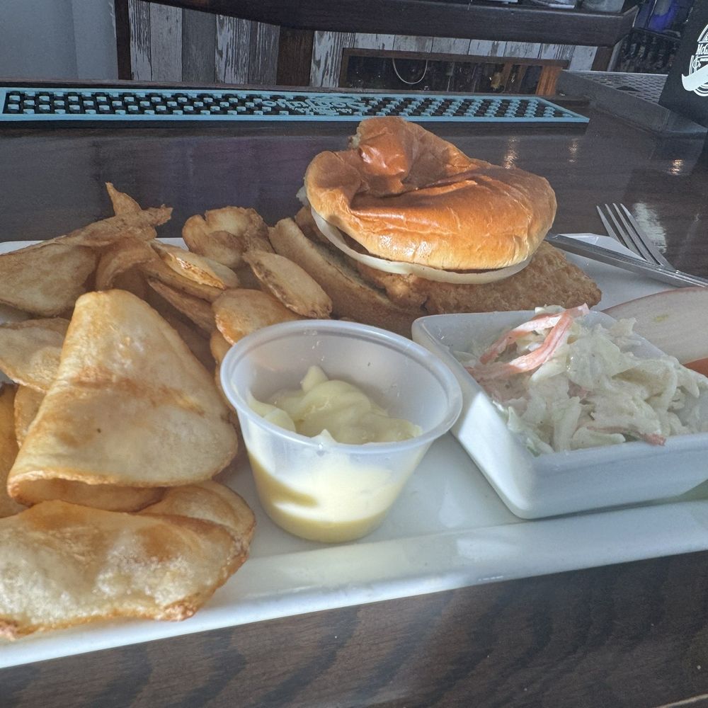 Pork Tenderloin with Chips Pork Tenderloin with Chips