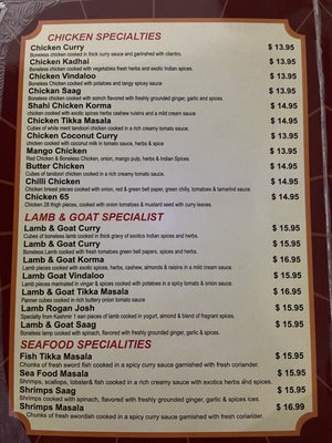 Menu photo 4 Chef India Lawton, OK