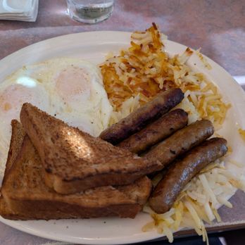 Ram's Horn Restaurant - A standard breakfast. I liked the sausage a lot. - American Near Me - Rochester Hills, Michigan Ram's Horn Restaurant - A standard breakfast. I liked the sausage a lot. - American Near Me - Rochester Hills, Michigan