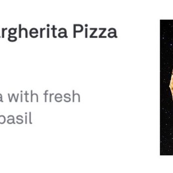 Mothership Pizza - The Margerita pizza on their web site not at all what we got. - Food Delivery Services Near Me - Los Angeles, California Mothership Pizza - The Margerita pizza on their web site not at all what we got. - Food Delivery Services Near Me - Los Angeles, California