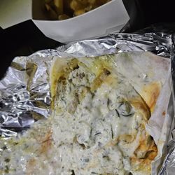 Taza Gyro & shawarma - 8/8/2024 - Delicious chicken gyro and fries.