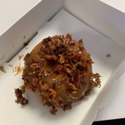 Maple Bacon Glazed Donut Maple Bacon Glazed Donut