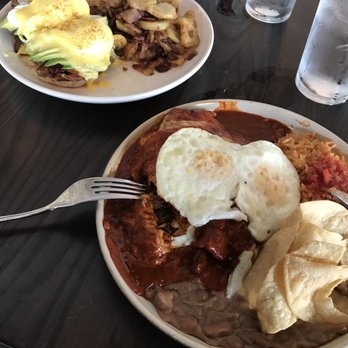 Our Nest - Shredded beef enchiladas with eggs :) - Breakfast & Brunch Near Me - Fullerton, California
