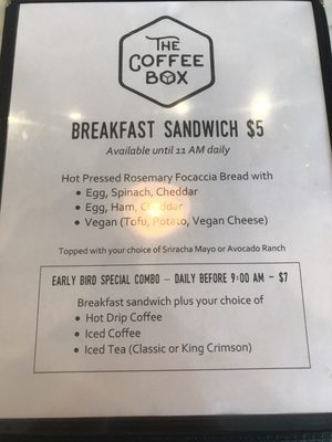 Menu photo 3 The Coffee Box Rahway, NJ Menu photo 3 The Coffee Box Rahway, NJ