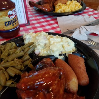 High Cotton BBQ - BBQ chicken & pulled pork with all the sides. Yummy! - Barbeque Near Me - Kitty Hawk, North Carolina