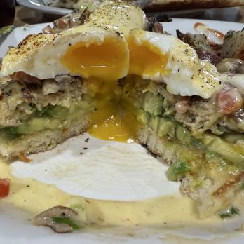First Awakenings - Look at that crab Benedict's - Breakfast & Brunch Near Me - Monterey, California