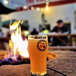 Brewery and bar offering beer in Williamsburg, Virginia.