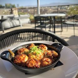Flower Hill Bistro - The glorious stuffed mushrooms.