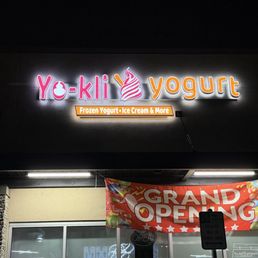 Exterior outside entrance of Yokli Yogurt - Sacramento, California Exterior outside entrance of Yokli Yogurt - Sacramento, California