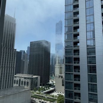 Embassy Suites by Hilton Chicago Downtown Magnificent Mile - Window view of the city - Hotels Near Me - Chicago, Illinois