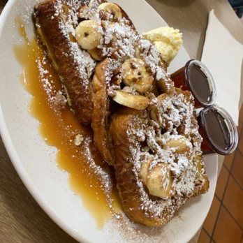 The Cracked Egg - Banana Foster French Toast - Breakfast & Brunch Near Me - Phoenix, Arizona The Cracked Egg - Banana Foster French Toast - Breakfast & Brunch Near Me - Phoenix, Arizona