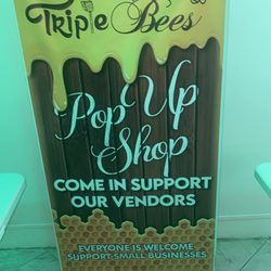 Pop Up Shop Sign