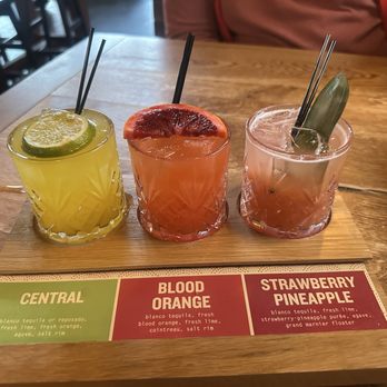 Central Taco and Tequila - Margarita flight - Tacos Near Me - Haddon Township, New Jersey