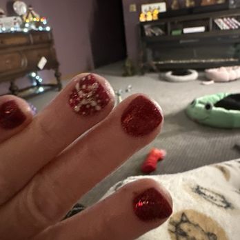 La Bella Nails & Spa - My snowflake design. - Nail Salons Near Me - La Crosse, Wisconsin La Bella Nails & Spa - My snowflake design. - Nail Salons Near Me - La Crosse, Wisconsin