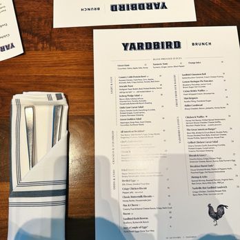 Yardbird Table & Bar - Brunch menu - New American Near Me - Chicago, Illinois Yardbird Table & Bar - Brunch menu - New American Near Me - Chicago, Illinois