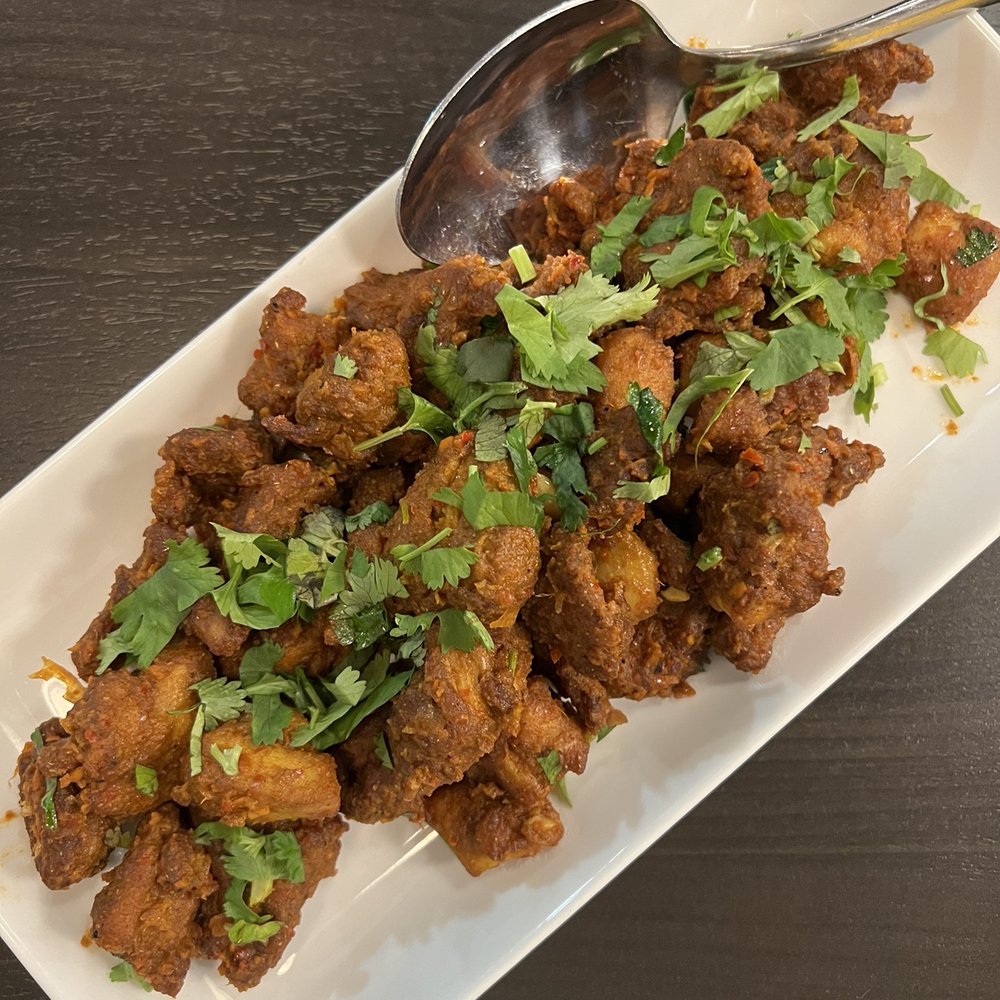 Mirchi’s Indian Kitchen & Bar - Karampodi Chicken - Indian Near Me - Cary, North Carolina Mirchi’s Indian Kitchen & Bar - Karampodi Chicken - Indian Near Me - Cary, North Carolina
