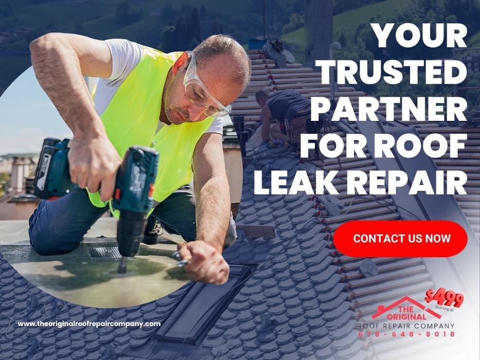 Slide of The Original Roof Repair