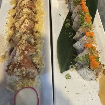Ginzaya - Albacore special; Seared Blue fin roll - Japanese Near Me - La Mirada, California Ginzaya - Albacore special; Seared Blue fin roll - Japanese Near Me - La Mirada, California
