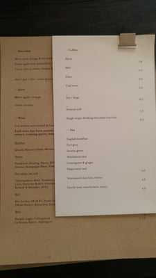 Menu photo 4 Uncommon. Windsor, VIC Menu photo 4 Uncommon. Windsor, VIC