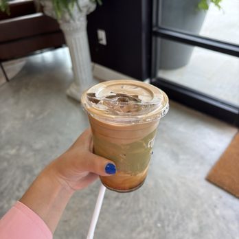 Sole Espresso Bar - Iced Pistachio Latte - Coffee & Tea Near Me - Greenville, South Carolina Sole Espresso Bar - Iced Pistachio Latte - Coffee & Tea Near Me - Greenville, South Carolina